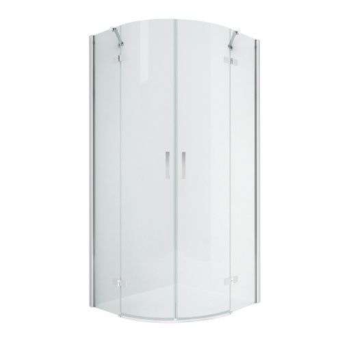 Душевой уголок New Trendy NEW MERANA Chrome K-0331 90х90 стекло прозрачное профиль хром без поддона