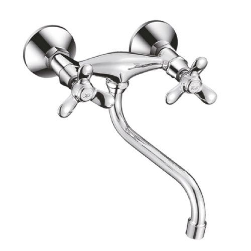 Смеситель для кухни Cron CN4612 настенный хром