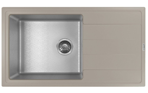 Кухонная мойка Florentina Комби 860 21.400.D0860.305 48х86 цвет грей