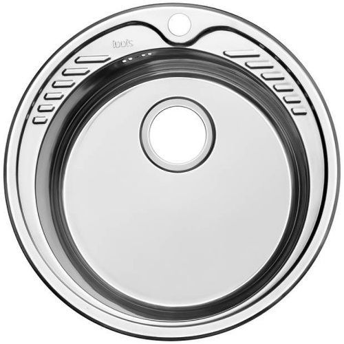 Кухонная мойка IDDIS Suno SUN51S0i77 51х51 цвет хром поверхность глянцевая