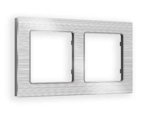 Рамка двухместная Ambrella Volt Platos (Платос) AF550102