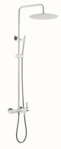 Душевая стойка Boheme Uno 468-WCR настенная цвет хром