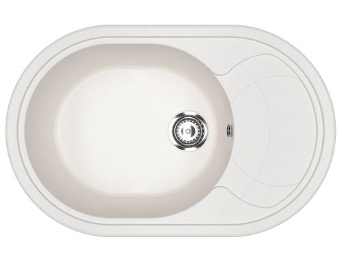 Кухонная мойка Ulgran Classic U-610-341 78х50 цвет белый
