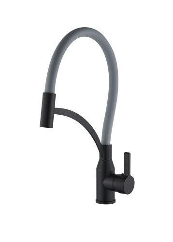 Смеситель для кухни Fmark FS8244H-04 на мойку черный