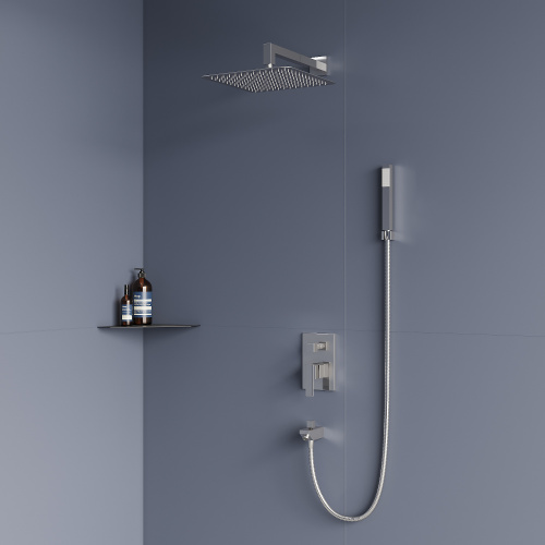 Душевая система RGW Shower Panels (Шоувер панелс) 21140854-01 встраиваемая в стену цвет хром