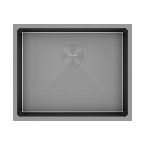 Мойка кухонная Paulmark NEXT 54 UNI PM215444-MG 54х44 матовый серый