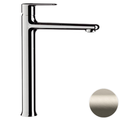 Смеситель Remer Vanity V11LXV на раковину нержавеющая сталь