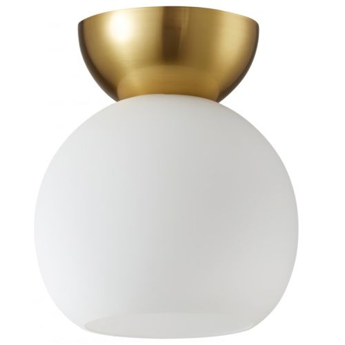 Светильник потолочный iLamp Mono (Моно) C6079-1 GD+WH