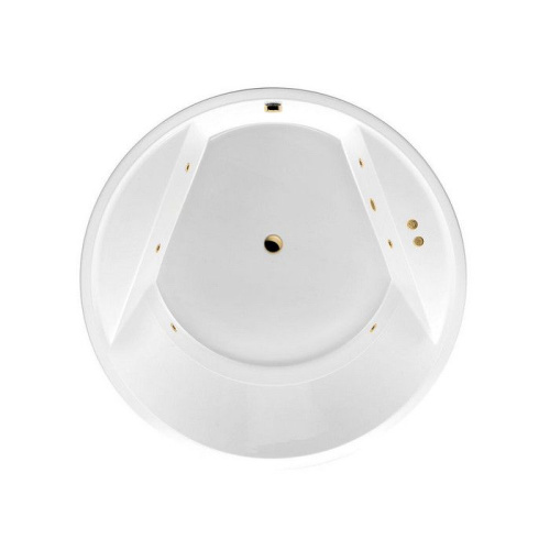 Ванна акриловая гидромассажная Excellent GREAT ARC WAEX.GRE16.SOFT.GL 160х160 встраиваемая круглая с каркасом