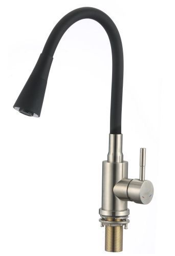 Смеситель для кухни Savol S-3002LM01 на мойку сатин