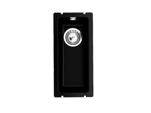 Кухонная мойка Ulgran Quartz Under 160-07 21х45 цвет уголь