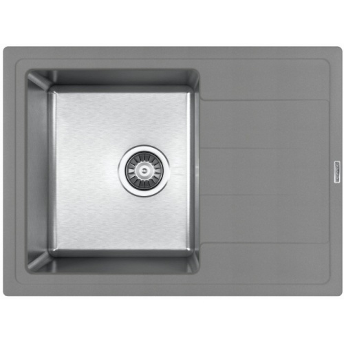 Кухонная мойка Florentina Комби 650 21.390.B0650.307 48х65 цвет серый шелк