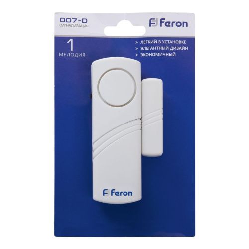 Звонок-сигнализация дверной беспроводной Feron 007-D 23602
