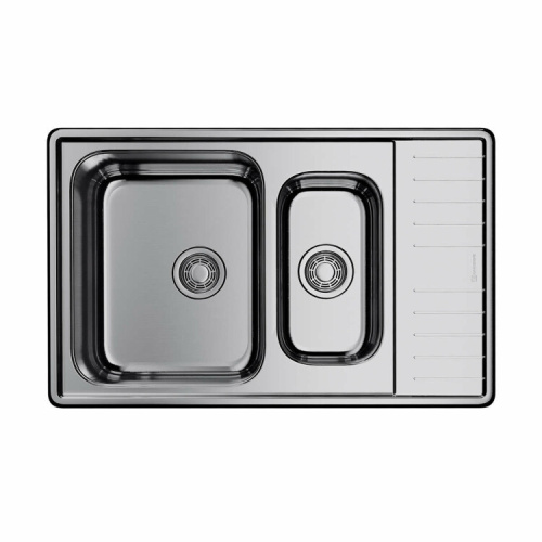 Кухонная мойка Omoikiri Sagami 4993733 79х50 цвет нержавеющая сталь