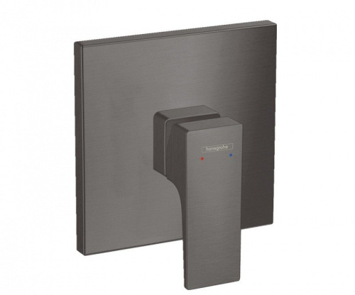 Смеситель Hansgrohe 32565340 встраиваемый хром черный шлифованный/брашированный без термостата