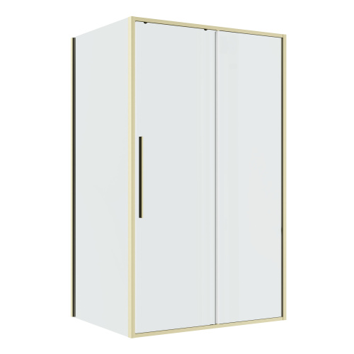 Душевой уголок Niagara Nova NG-44-13ASG-A90SG-34 130х90 стекло прозрачное профиль золото брашированное без поддона