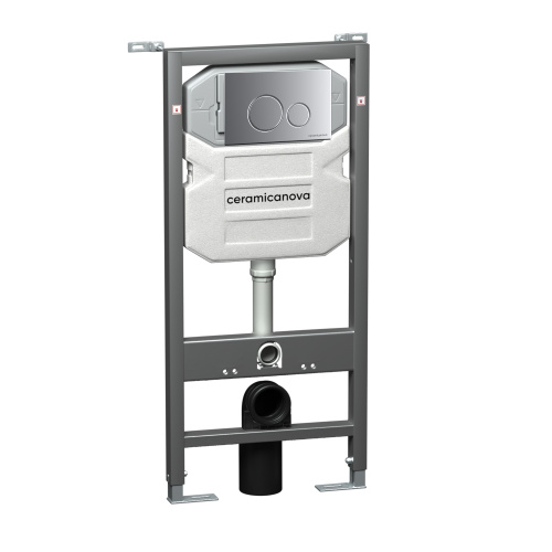 Инсталляция с кнопкой Ceramica Nova Envision/Round CN1001M
