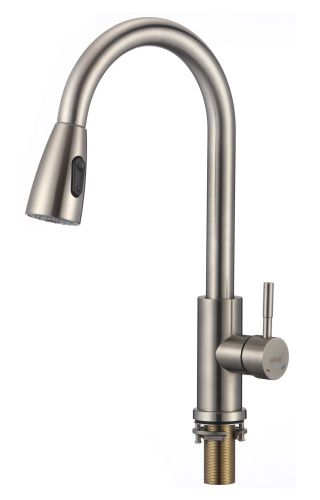 Смеситель для кухни Savol S-002806L на мойку сатин