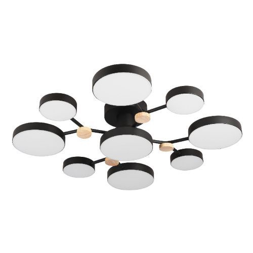 Люстра потолочная LED4U L3201-780 BK