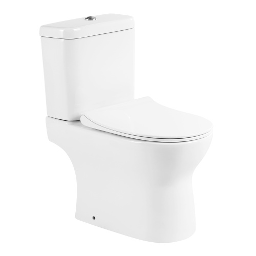 Унитаз напольный с бачком BelBagno STEAM BB130CPR/SC/BB130T белый с сиденьем микролифт безободковый каскадный смыв