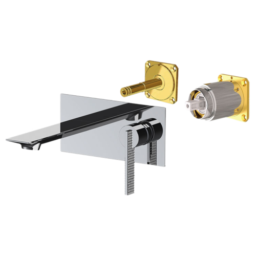 Смеситель для раковины Daniel Club ANC632LKBCR встраиваемый в стену хром