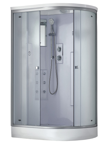 Душевая кабина Timo Standart T-5502L Г/М 120х85 асимметричная с крышей ориентация левая Душевая кабина Timo Standart T-5502L Г/М 120х85 асимметричная с крышей ориентация левая