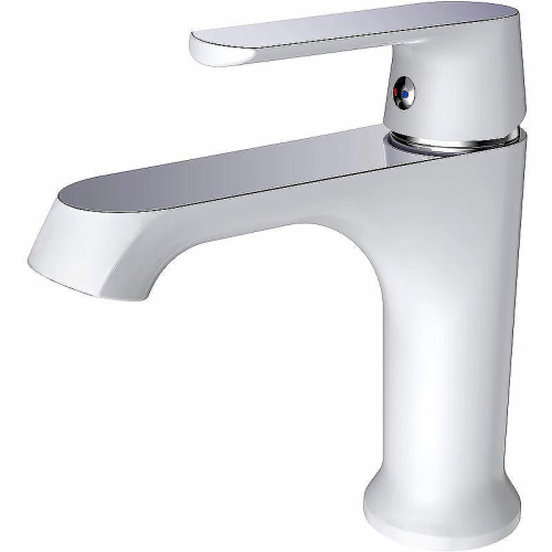 Cмеситель Haiba HB10804 на раковину белый/хром