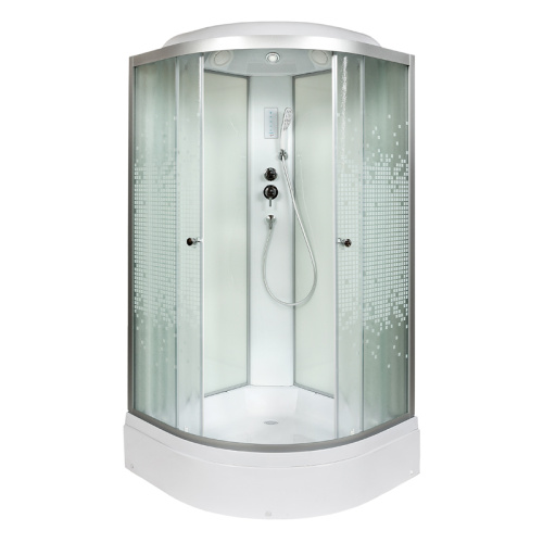 Душевая кабина AvaCan L710EL 100х100 четверть круга