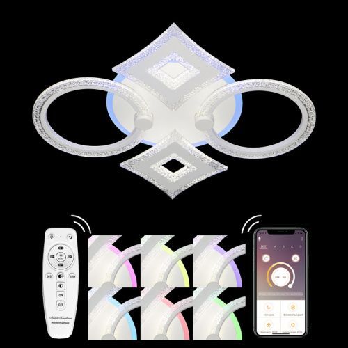 Люстра потолочная Natali Kovaltseva HIGH-TECH LED LAMPS HIGH-TECH LED LAMPS 82014