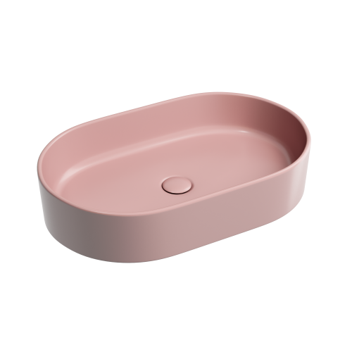 Раковина Ceramica Nova ELEMENT 61 см CN6048MP накладная цвет розовый матовый