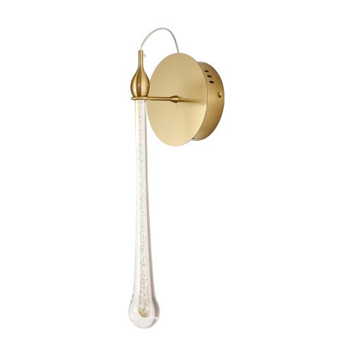 Светильник настенный Delight Collection Teardrop (Теардроп) OM8201009-wall gold