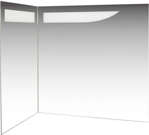 Зеркало в ванную De Aqua Трио Люкс 184503 89х86 цвет белый