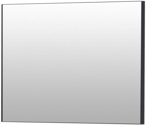 Зеркало в ванную De Aqua Сильвер 00261674 100х75 цвет черный