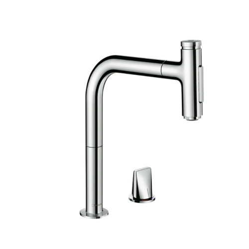Смеситель для кухни Hansgrohe Metris Select 73818000 на мойку хром