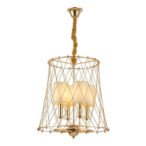 Люстра подвесная Lumina Deco Berton (Бертон) LDP 8013-4 F.GD