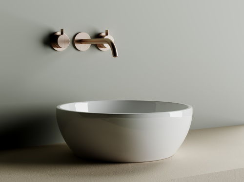 Раковина Ceramica Nova ELEMENT 41 см CN6021 накладная цвет белый