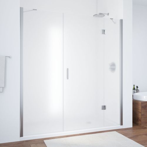 Душевая дверь Vegas-Glass AFP-F TUR+NOVO AFP-F TUR NOVO h1890 140 08 10 R 140х190 стекло матовое профиль хром