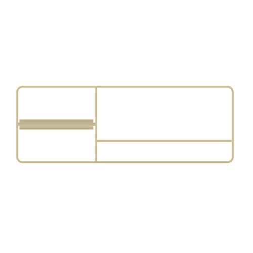 Полка в ванную комнату Bertocci Fly 14915076050