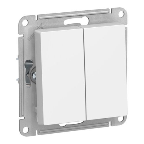 Переключатель 2-клавишный перекрестный Systeme Electric AtlasDesign (АтласДесигн) ATN001373