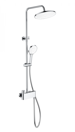 Душевая стойка Wonzon & Woghand Muse WW-B3110-CR настенная цвет хром