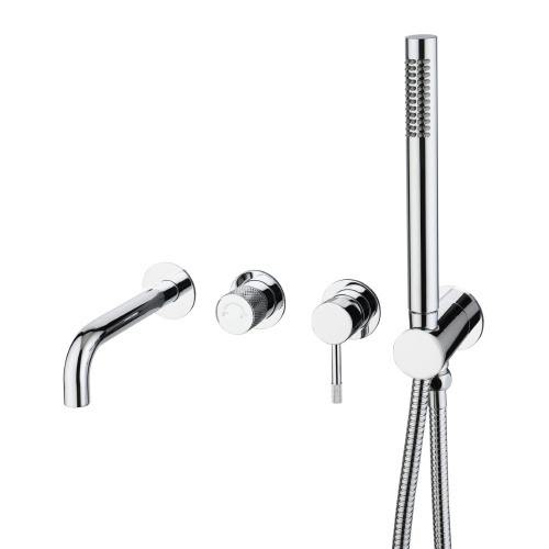 Смеситель Boheme Uno 464-3-CR встраиваемый хром