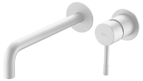 Смеситель Boheme Uno 465-MW встраиваемый белый