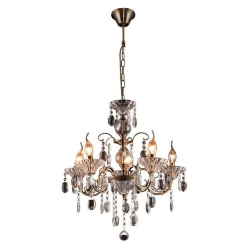 Люстра подвесная Toplight Yolanda Bronze (Ыоланда Бронзе) TL7210D-05AB