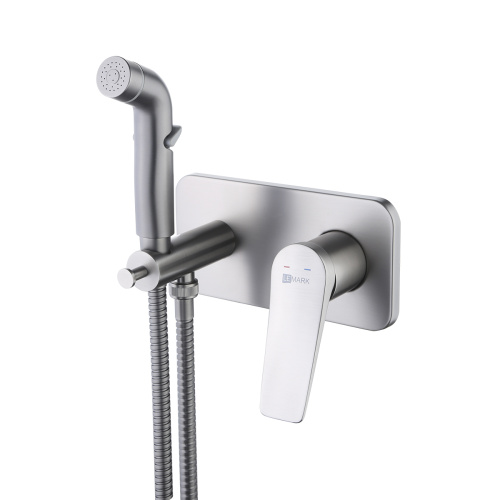 Гигиенический душ со смесителем LeMark Bronx LM3720GM графит