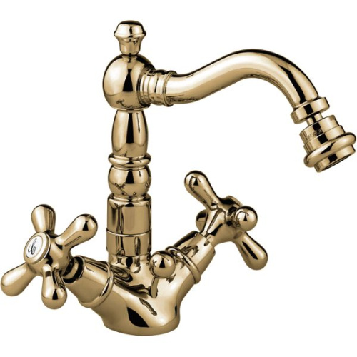 Смеситель Emmevi Deco Old 12614/BR на биде бронза Смеситель Emmevi Deco Old 12614/BR на биде бронза