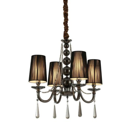 Люстра подвесная Lumina Deco Fabione (Фабионе) LDP 1200-4 BK