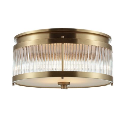 Светильник потолочный Delight Collection Stamford (Стамфорд) KM0924P-4R brass