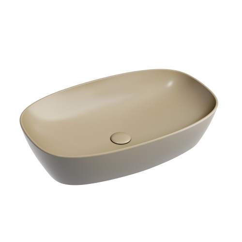 Раковина Ceramica Nova ELEMENT 60 см CN6049MC накладная цвет капучино матовый