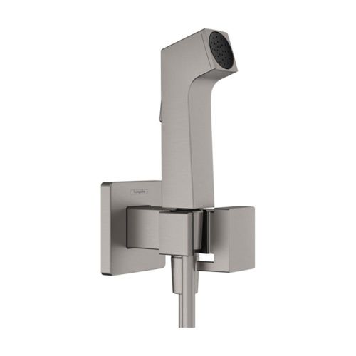 Гигиенический душ Hansgrohe 29233340 черный хром брашированный