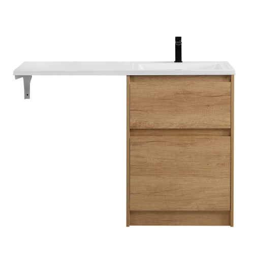 Тумба под раковину BelBagno Kraft-Lvd KRAFT-LVD-580/1200-2C-PIA-RNN 58х48х85 цвет коричневый